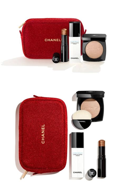 chanel makeup bag gift set|chanel gift with purchase offers.